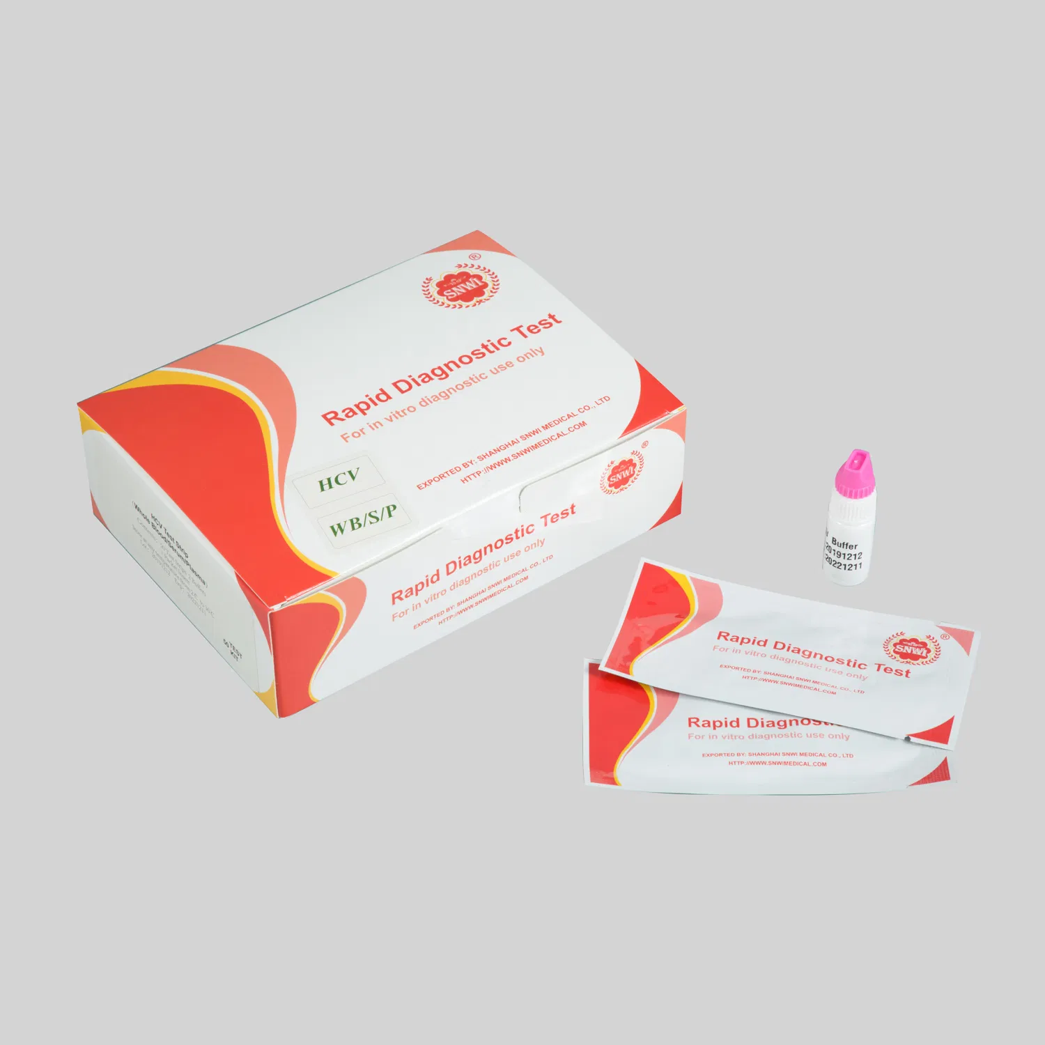 One Step Rapid Kits Fecal Occult Blood Cassette Fob Test Used in Hospital
