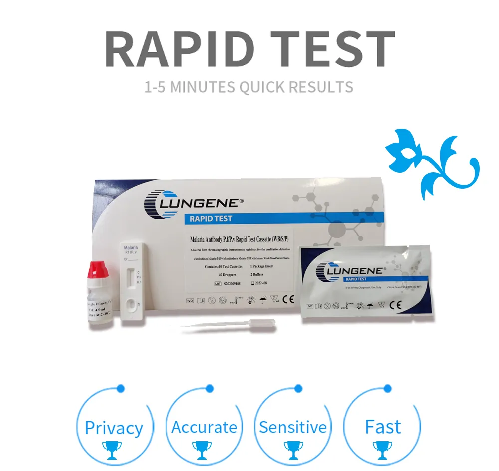 One Step Who Approved Malaria PF Rapid Diagnostic Test Kit