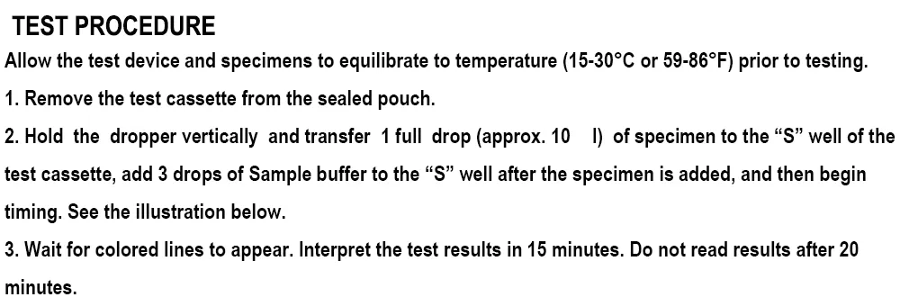 One Step Who Approved Malaria PF Rapid Diagnostic Test Kit