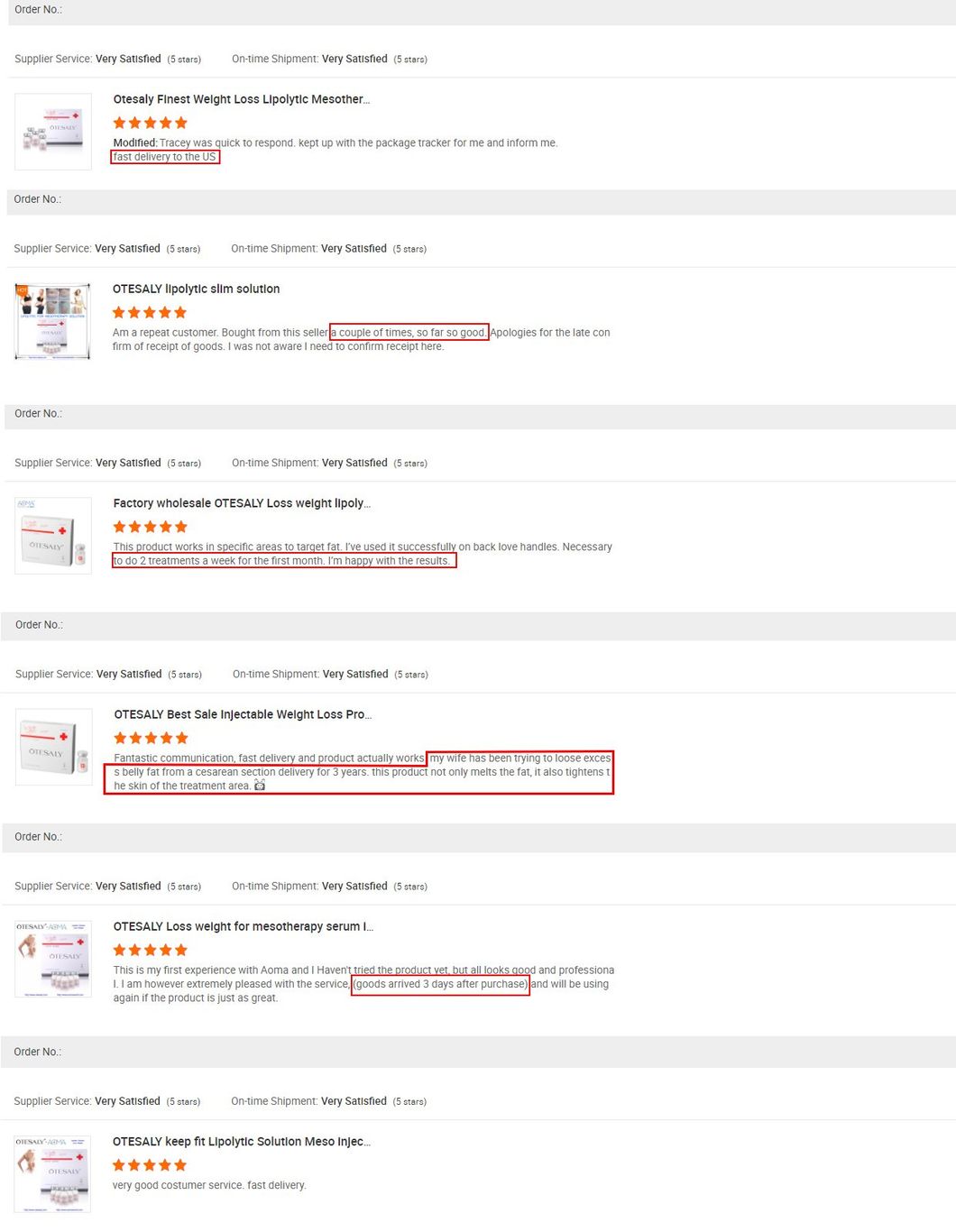 Otesaly Supplier Lipolyitic Solution Fat Reduce Fast Slimming Body Injection Mesotherapy Solution