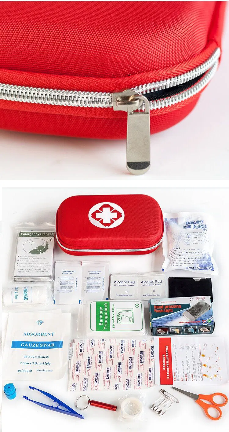 Outdoor Supplies Military Emergency First Aid Survival Kit, Multifunctional Camping Equipment Survival First Aid Kit