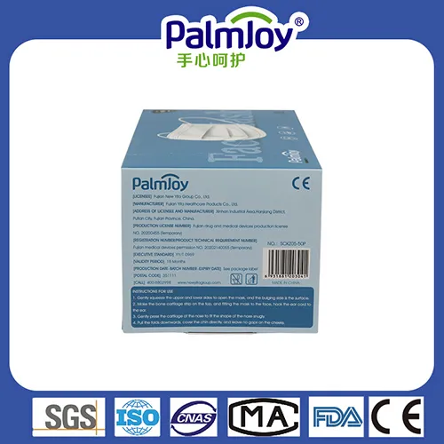 Palmjoy Disposable Medical Protect Face Masks Breathable & Snug Fit Face All Season