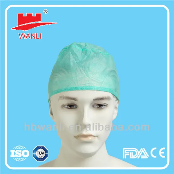 PP Nonwoven Disposable Doctor Cap/Surgical Cap with Tie