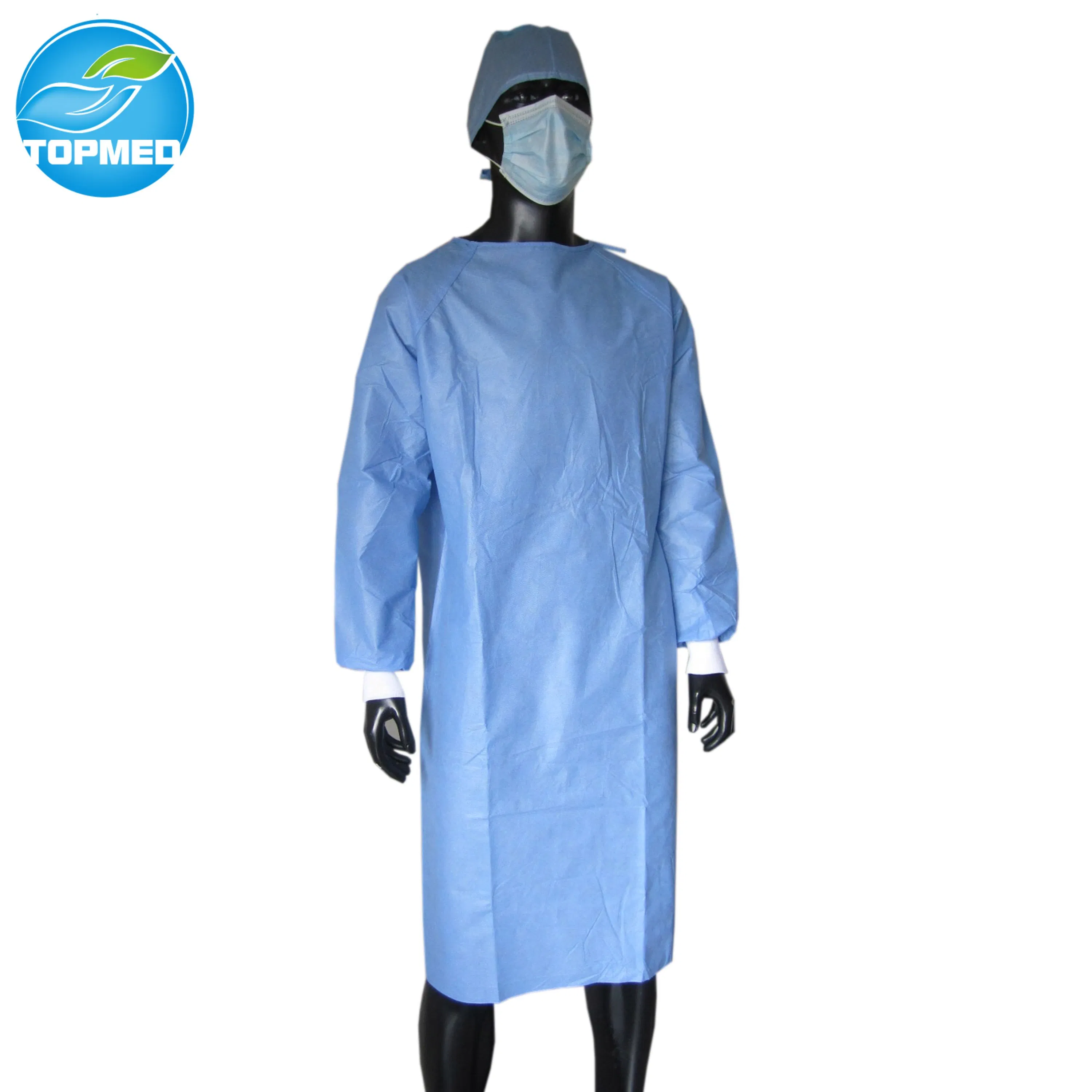 PP Nonwoven Isolation Gown, Disposable , Useful and Cheap Price