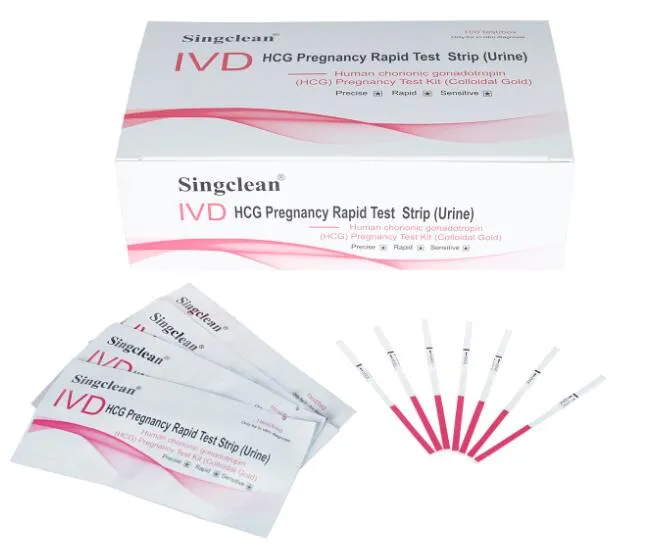 Private Label HCG Pregnancy Test Kit (Strip, cassette, midstream) -OEM Service Available