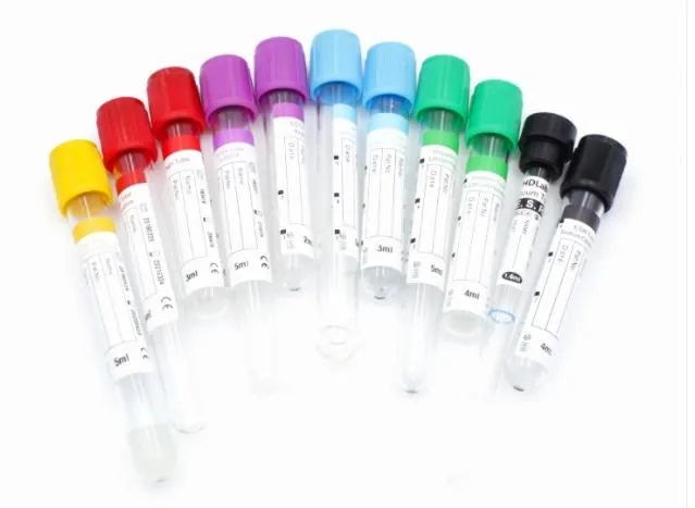 Red/Orange Cap Procoagulation Tube Clot Additive Non-Vacuumed Blood Collection Tube