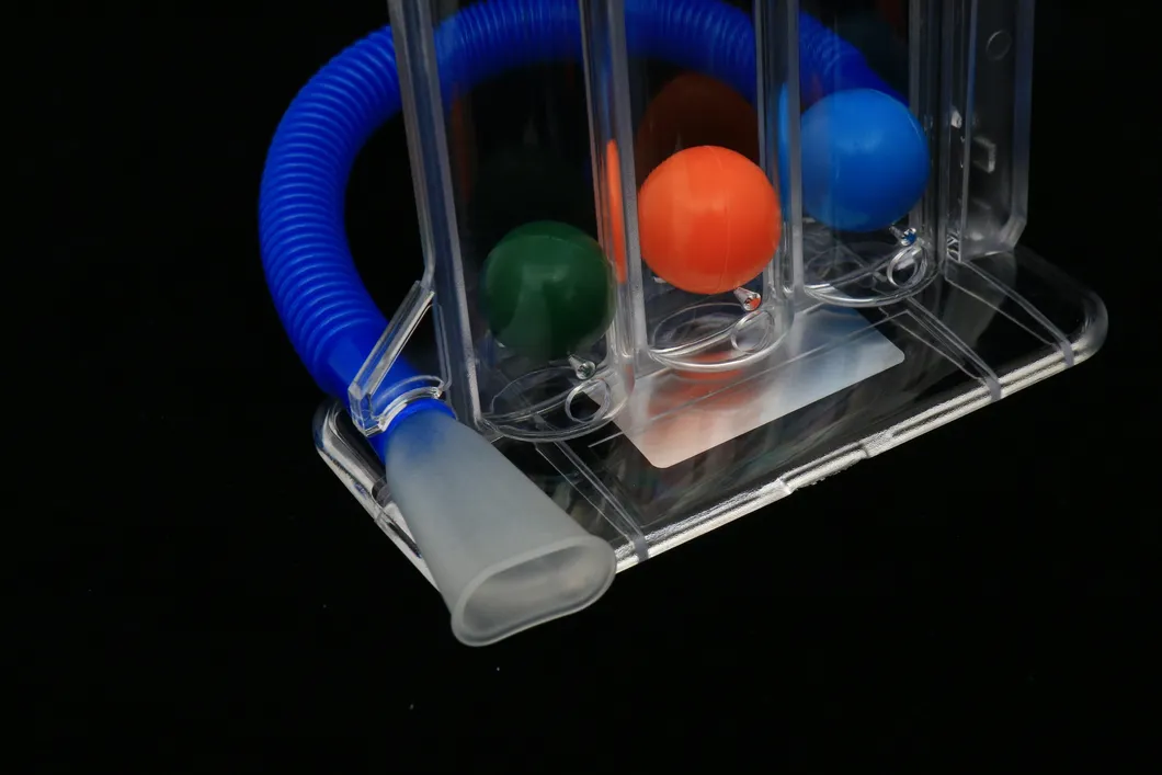 Reusable Medical Pulmonary Function Breathing Function Trainer Vital Capacity Spirometer