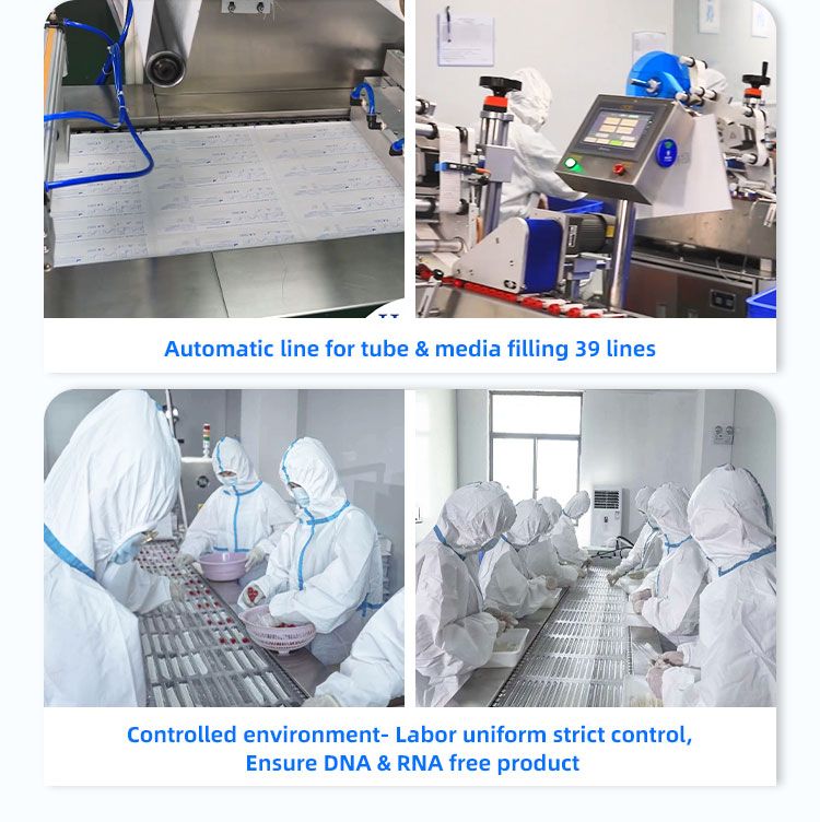 Saliva Collection Kit Medical Sample Collection Kit Virus Sampling Kit Diagnostic Test Swab