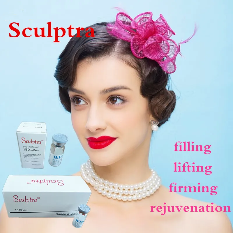Sculptra Restore Lost Facial Collagen Plla Filler for Wrinkle