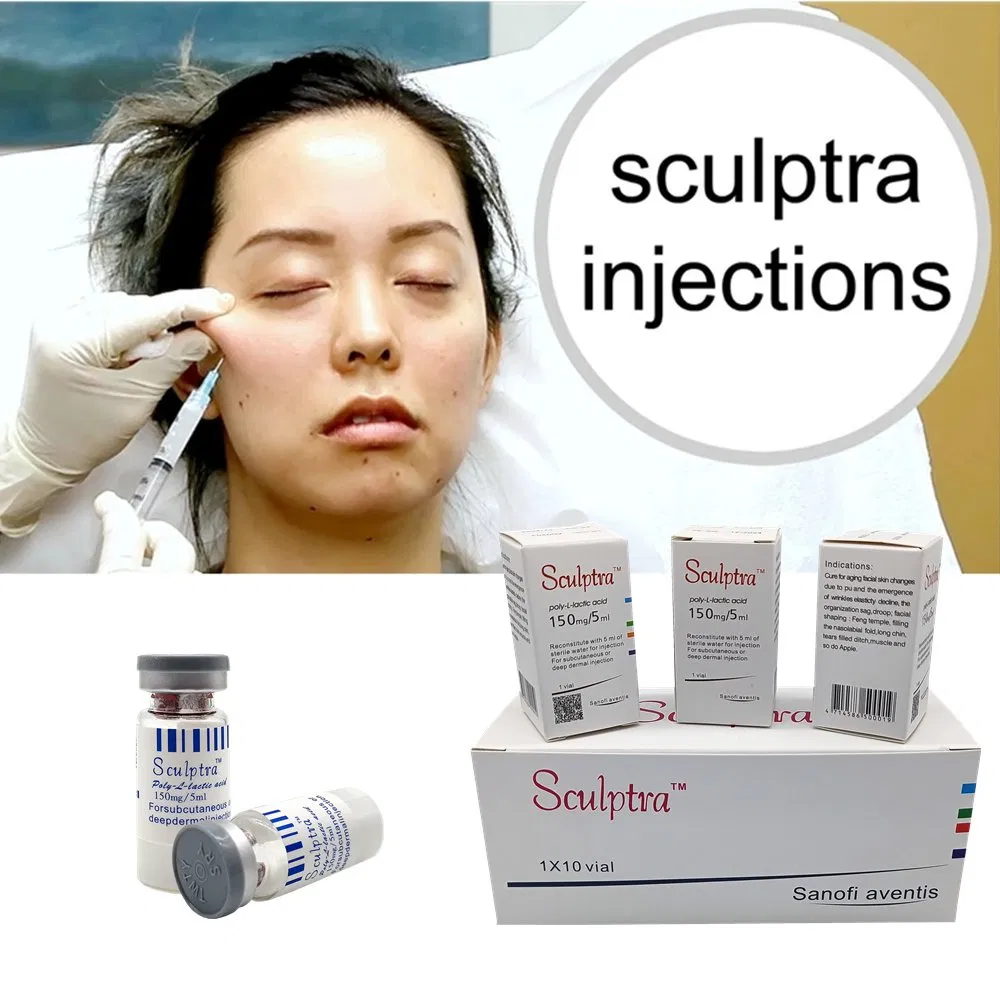 Sculptra Restore Lost Facial Collagen Plla Filler for Wrinkle