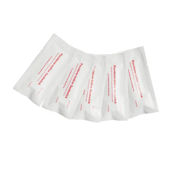 Senior Factory Directly Sales Safety Alcohol Povidone Iodine Swabsticks