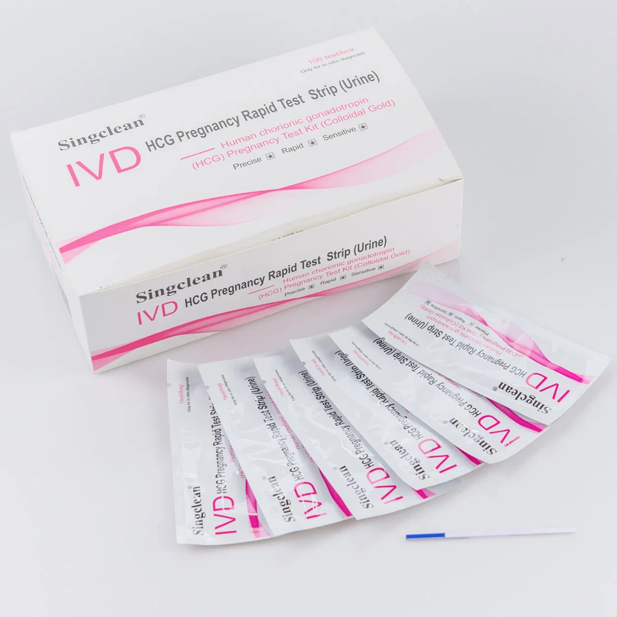 Singclean HCG Early Pregnency Rapid Diagnostic Test Kit Cassette