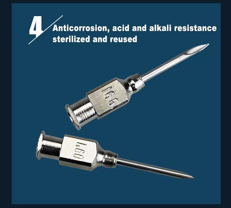 Stainless Steel Veterinary Hypodermic Needle for Animal
