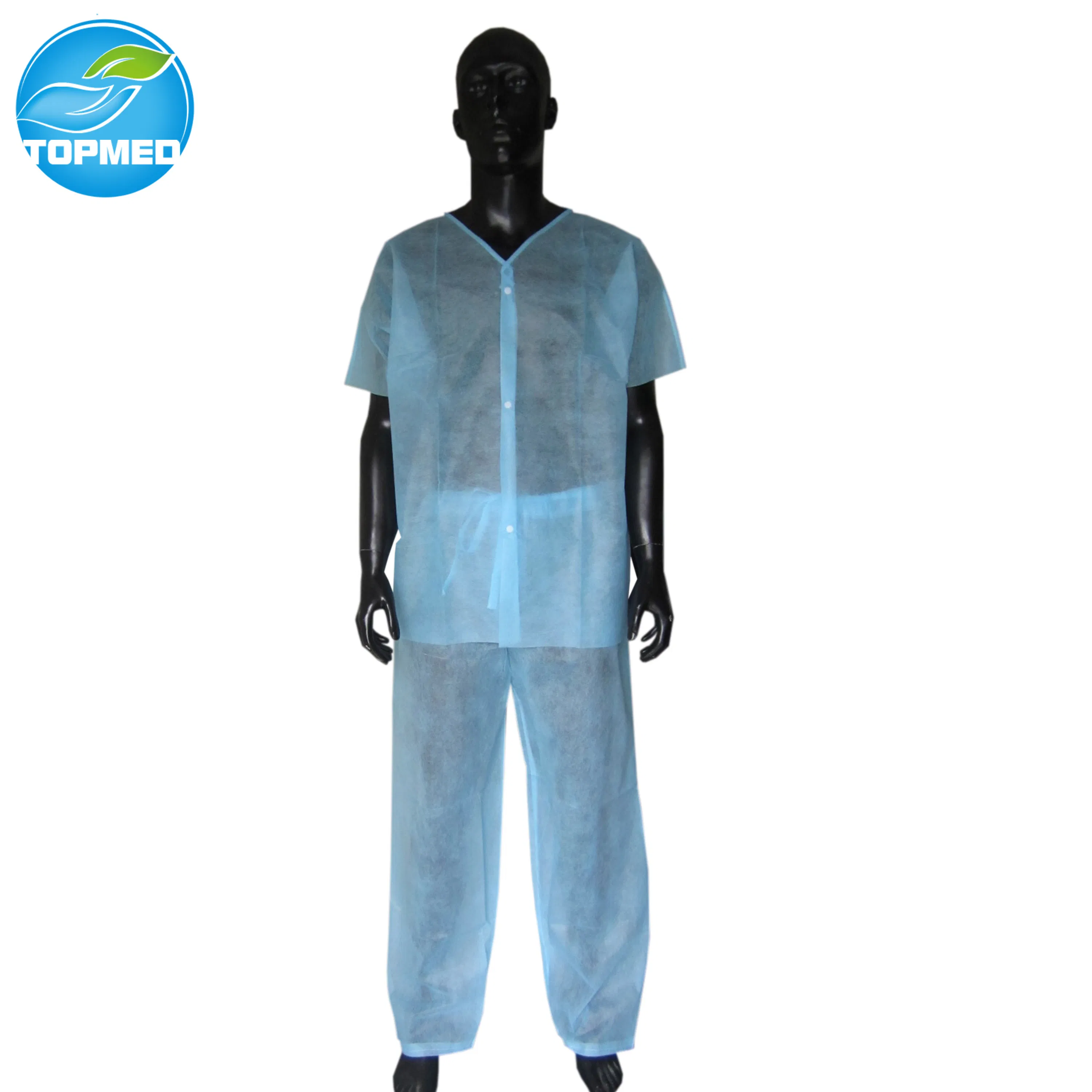 Sterile Disposable Hospital SMS Patient Surgical Gown