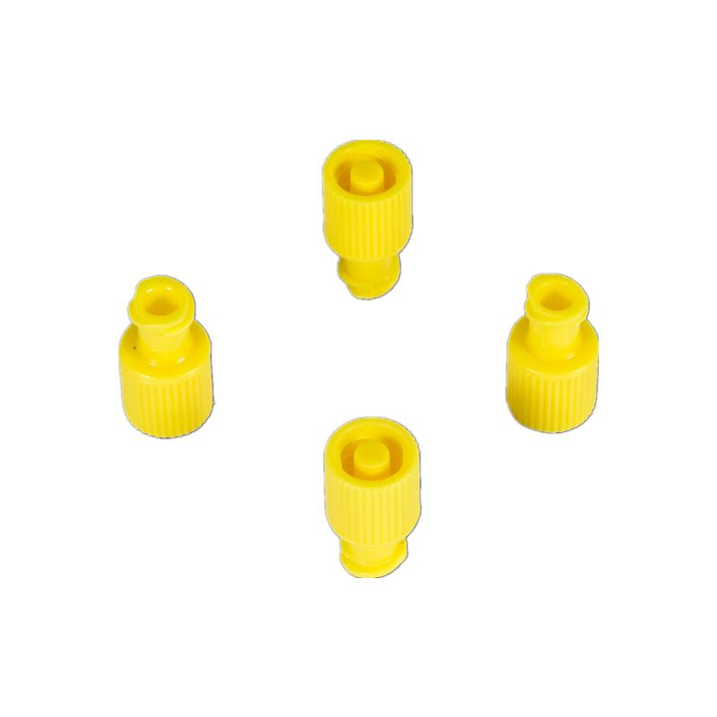 Sterile Plastic Syringe Luer Lock Connector Combi Stopper