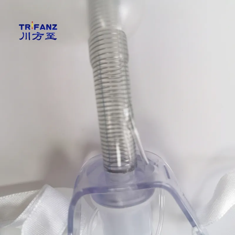 Surgical Instrument Disposable PVC Tracheostomby Tue Reinforced with Cuffed/Uncuffed