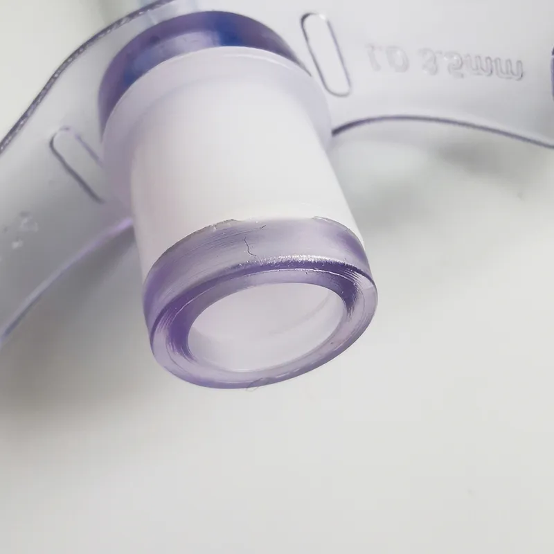 Surgical Instrument Disposable PVC Tracheostomby Tue Reinforced with Cuffed/Uncuffed