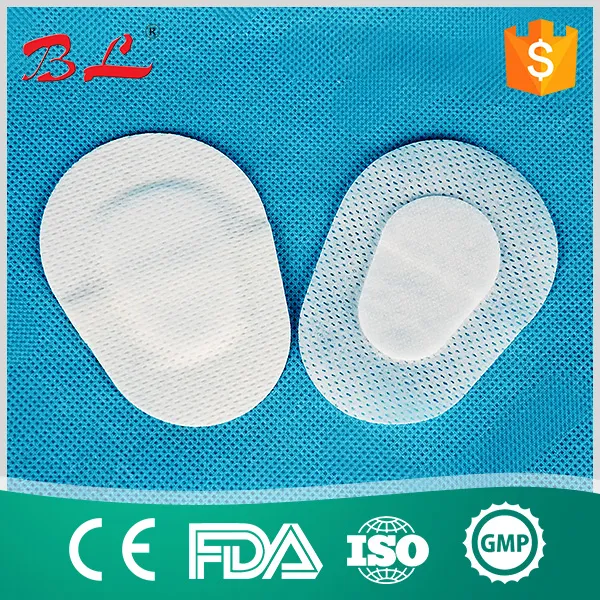 Surgical Non Woven Eye Pad Adhesive Eye Pad