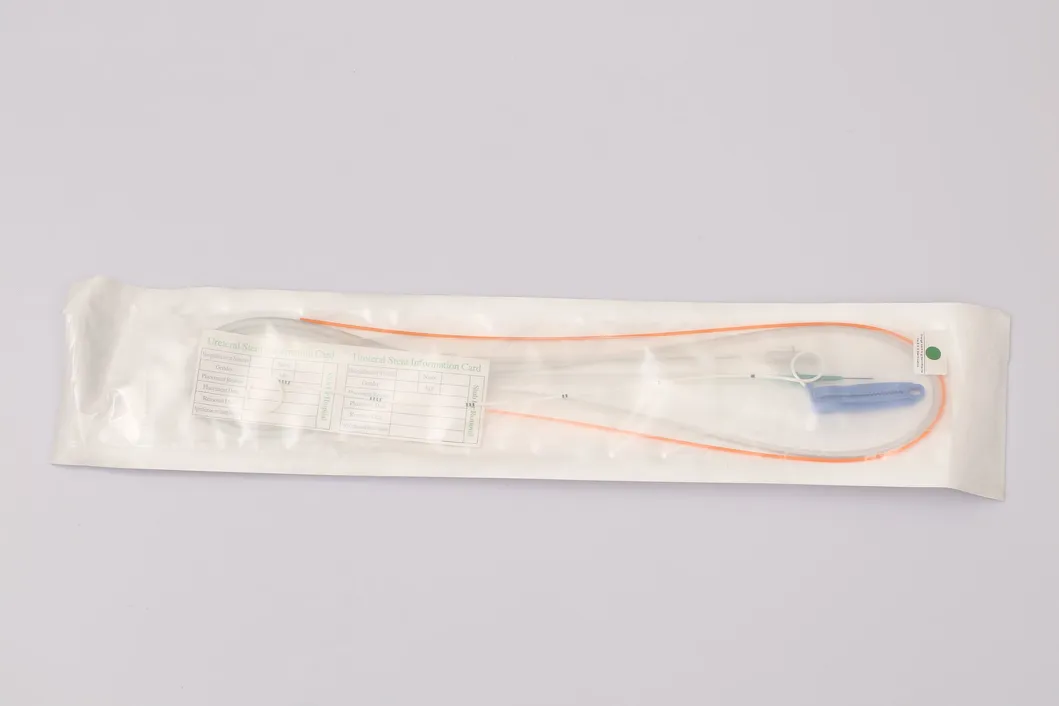 Suture Optional Ureteral Stent PU Hydrophilic Coating