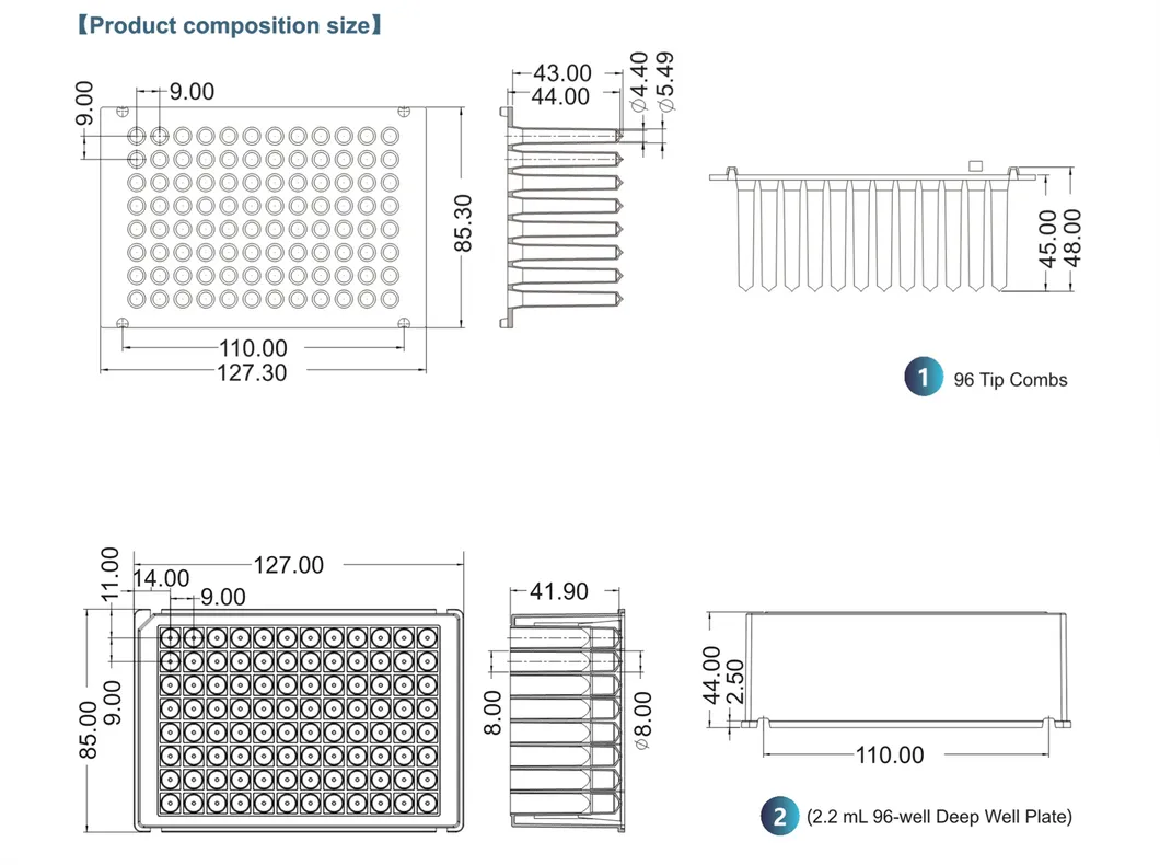 Techstar Good Wholesale Virus Nucleic Acid Extraction Kits Magnetic Beads Method