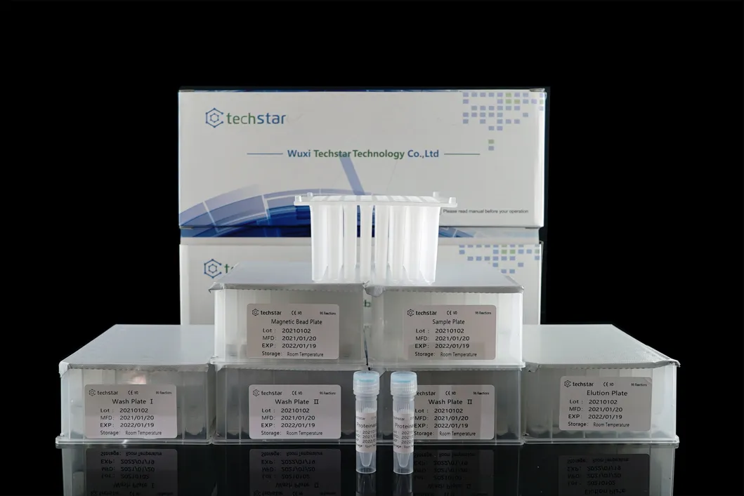 Techstar Good Wholesale Virus Nucleic Acid Extraction Kits Magnetic Beads Method