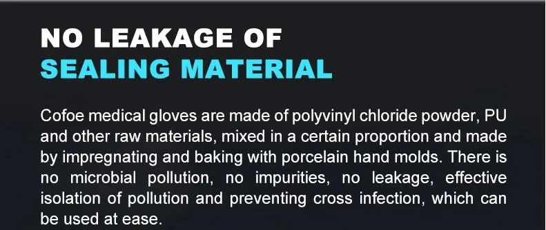 Test Report Approval Food Grade Clear Powder Free Disposable PVC Synthetic Vinyl Disposable Factory Examination Powder Free CE FDA Approved Nitrile/PVC Gloves