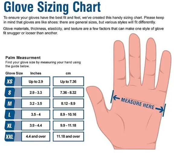 Transparent Nitrile Vinyl Gloves Disposable Nitrile