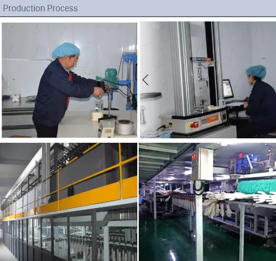 Transparent Nitrile Vinyl Gloves Disposable Nitrile