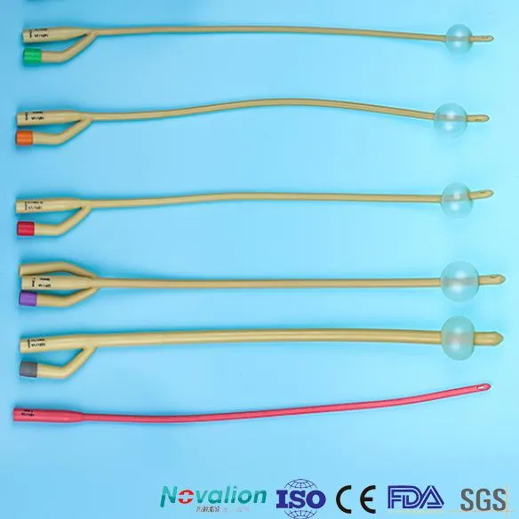 Urinary Catheter Medical Disposable Temperature Sensor Foley Catheter