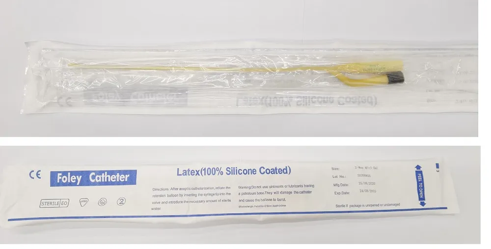 Urinary Catheter Medical Disposable Temperature Sensor Foley Catheter