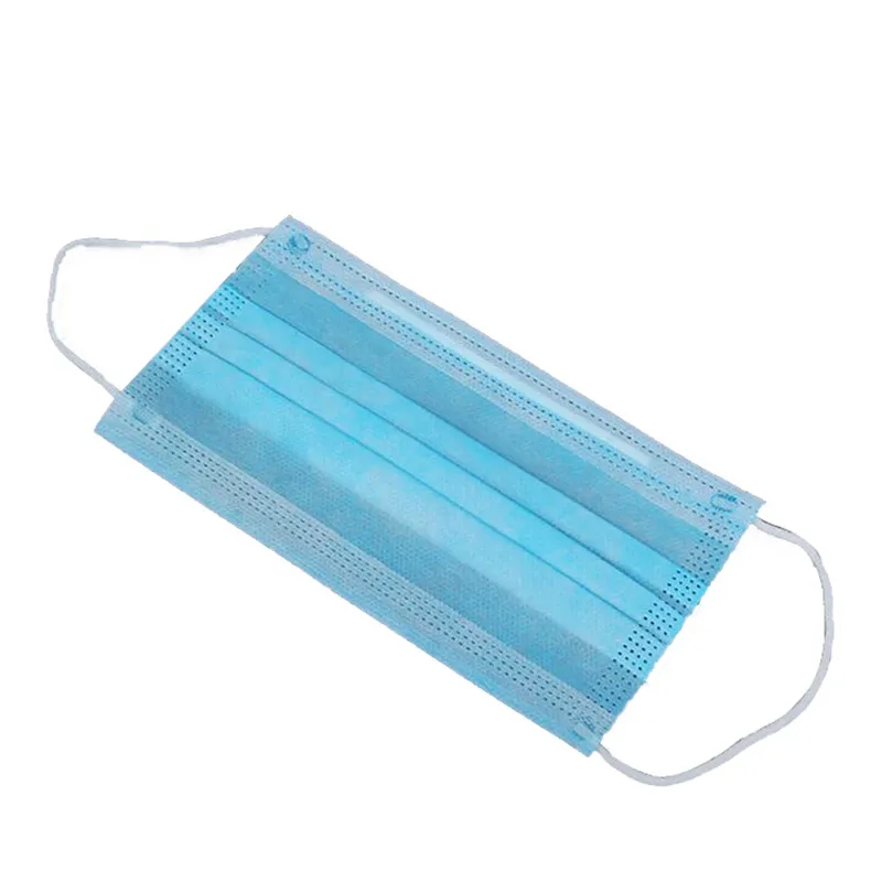 Wholesale Anti Virus Flu 3 Ply Non Woven Disposable Protective Earloop Face Mask Masks