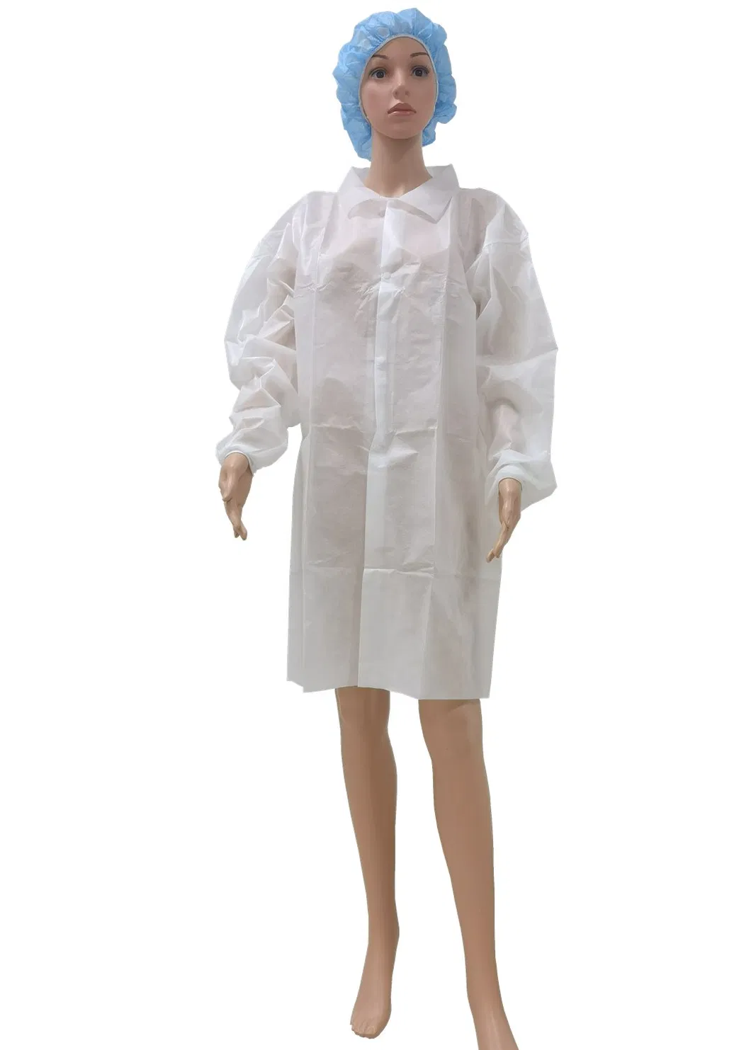 Wholesale Blue White Red Black Medical Non Woven Disposable SMS PP Lab Coat