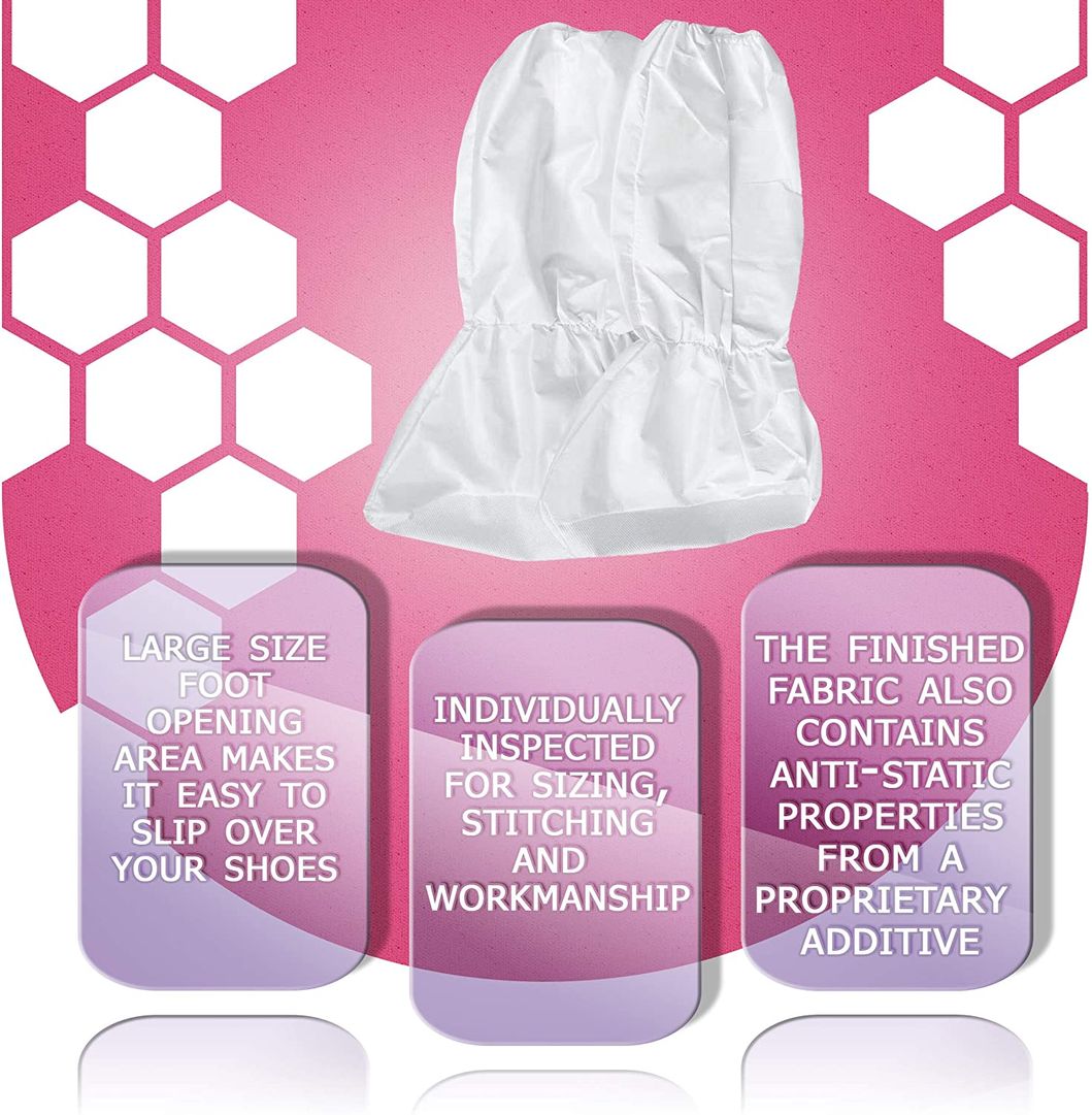Wholesale Disposable Polypropylene Protective Non-Woven PP Anti-Slip Shoe Cover