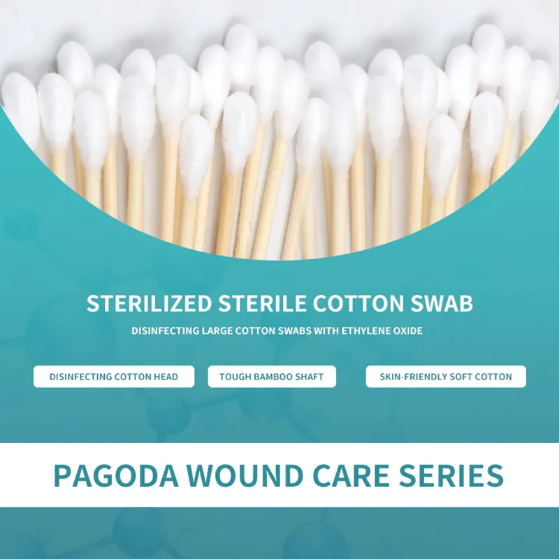 Wholesale Disposal Long Handle Sterile Medical Bud