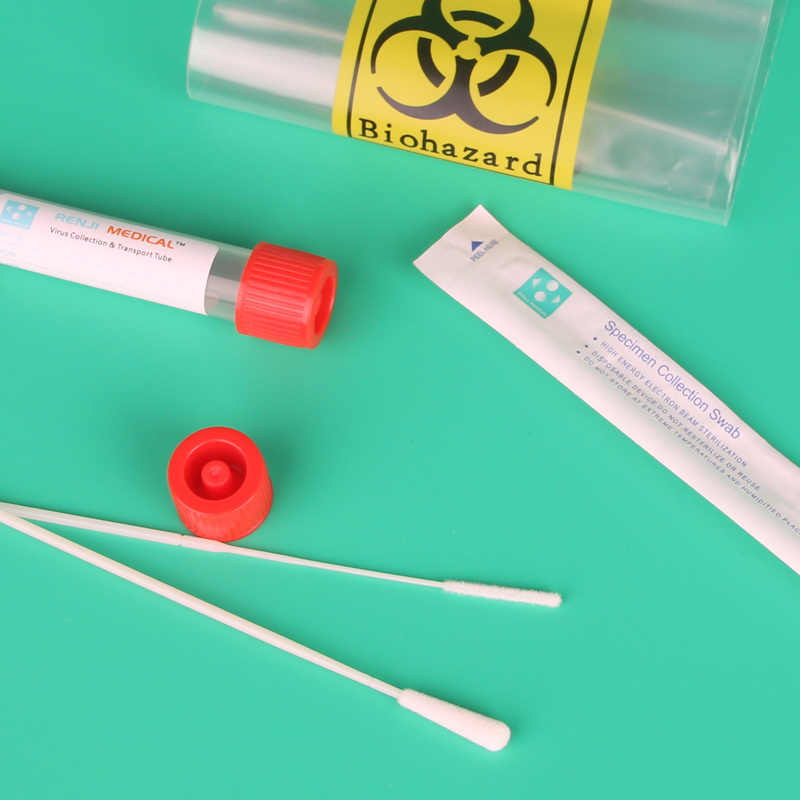 Whosale Collection Kit Vtm Tube and Nasal and Oral Throat Swab