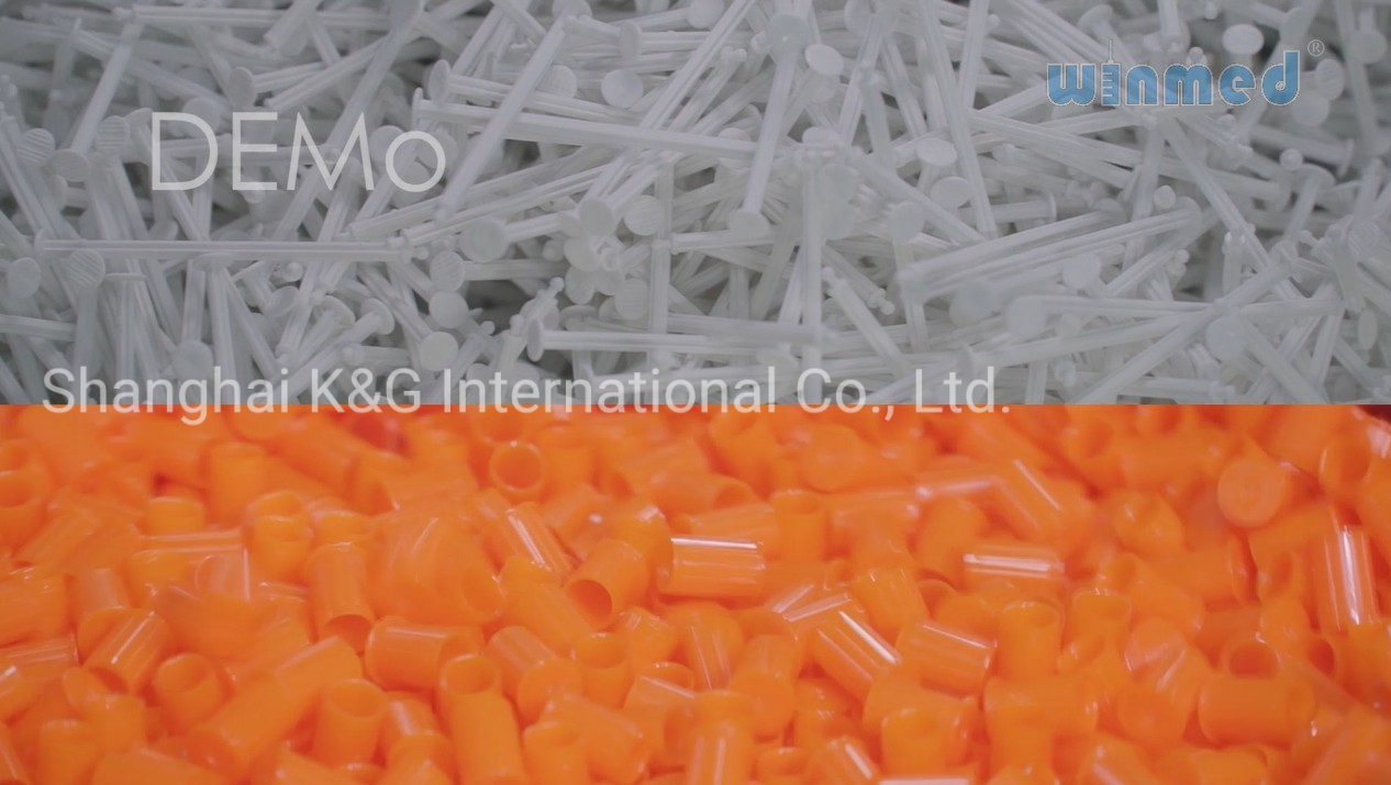 Winmed China Wholesale Disposable Insulin Syringe with Fixed Needle U140