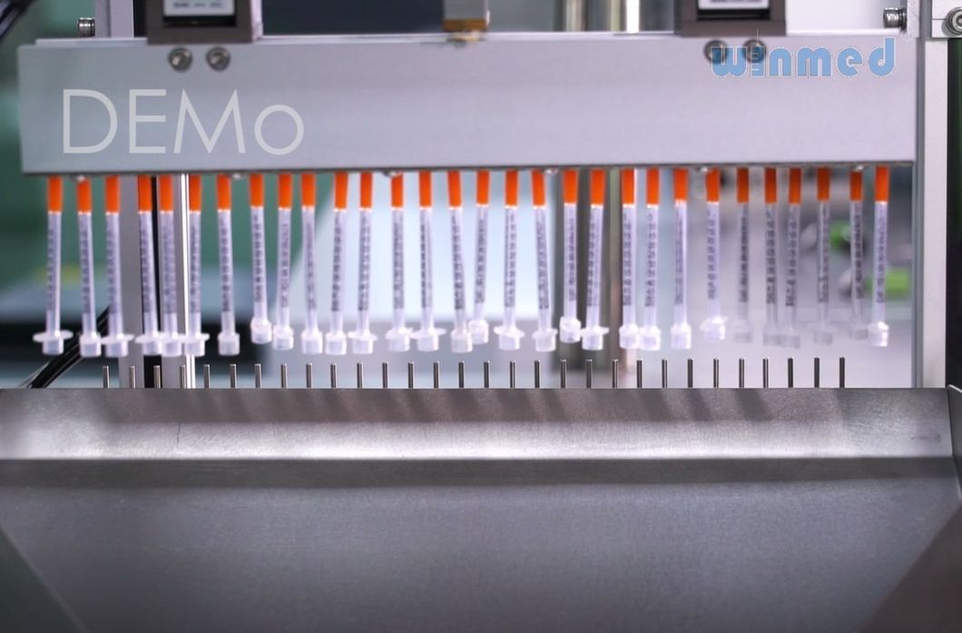 Winmed China Wholesale Disposable Insulin Syringe with Fixed Needle U140