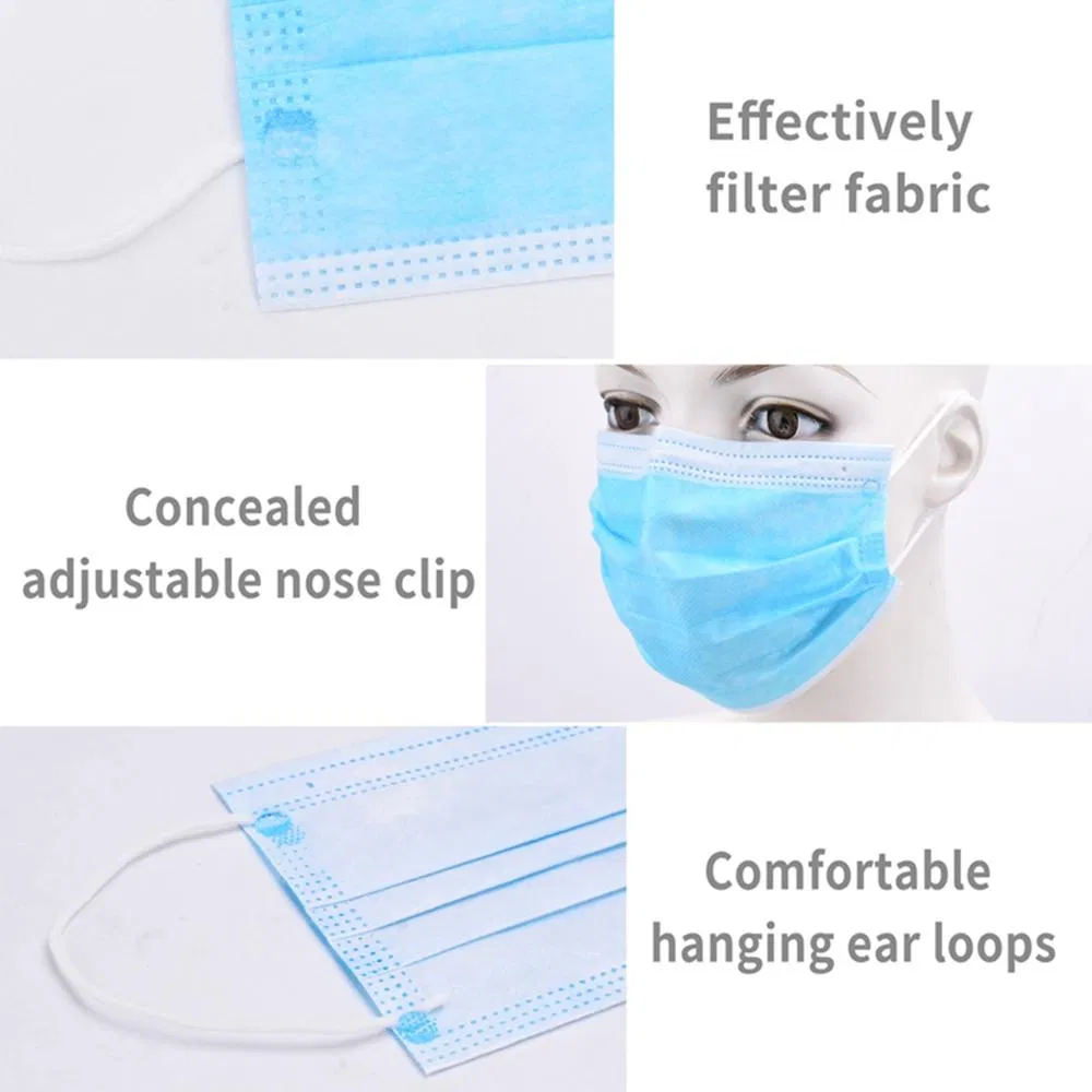 Yy/T 0969-2013 Daily Medical Use 3 Layers Disposable Medical Surgical Mask
